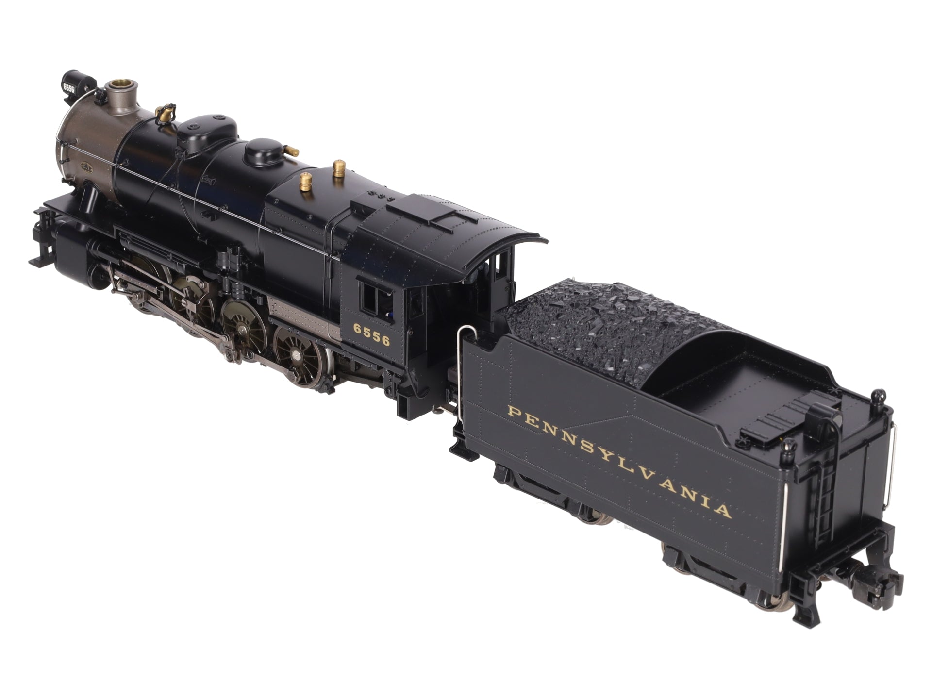Weaver 1800LP O Pennsylvania 0-8-0 Steam Locomotive and Tender #6556 (3 Rail) EX/Box