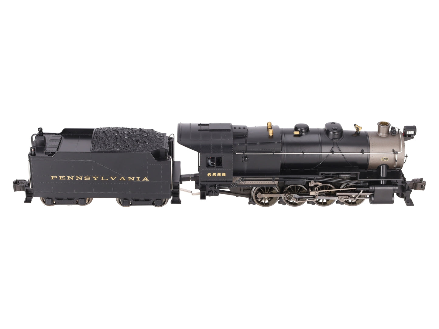 Weaver 1800LP O Pennsylvania 0-8-0 Steam Locomotive and Tender #6556 (3 Rail) EX/Box