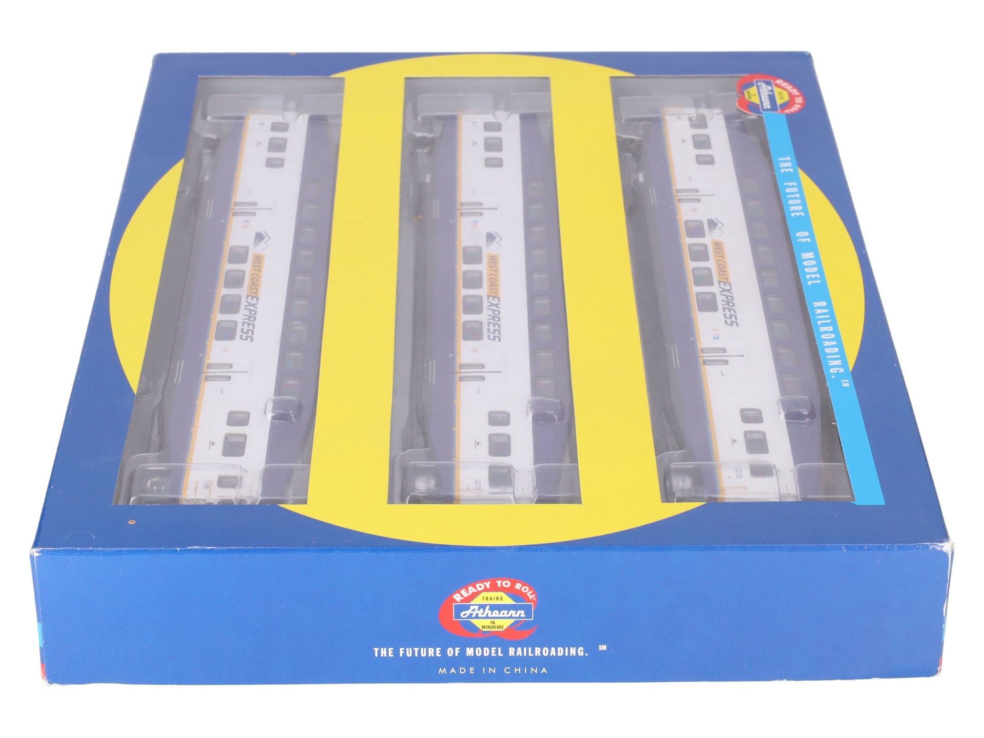 Athearn 2584 HO Scale West Coast Express Bombardier Control Car # 108/ Coach Ca LN/Box