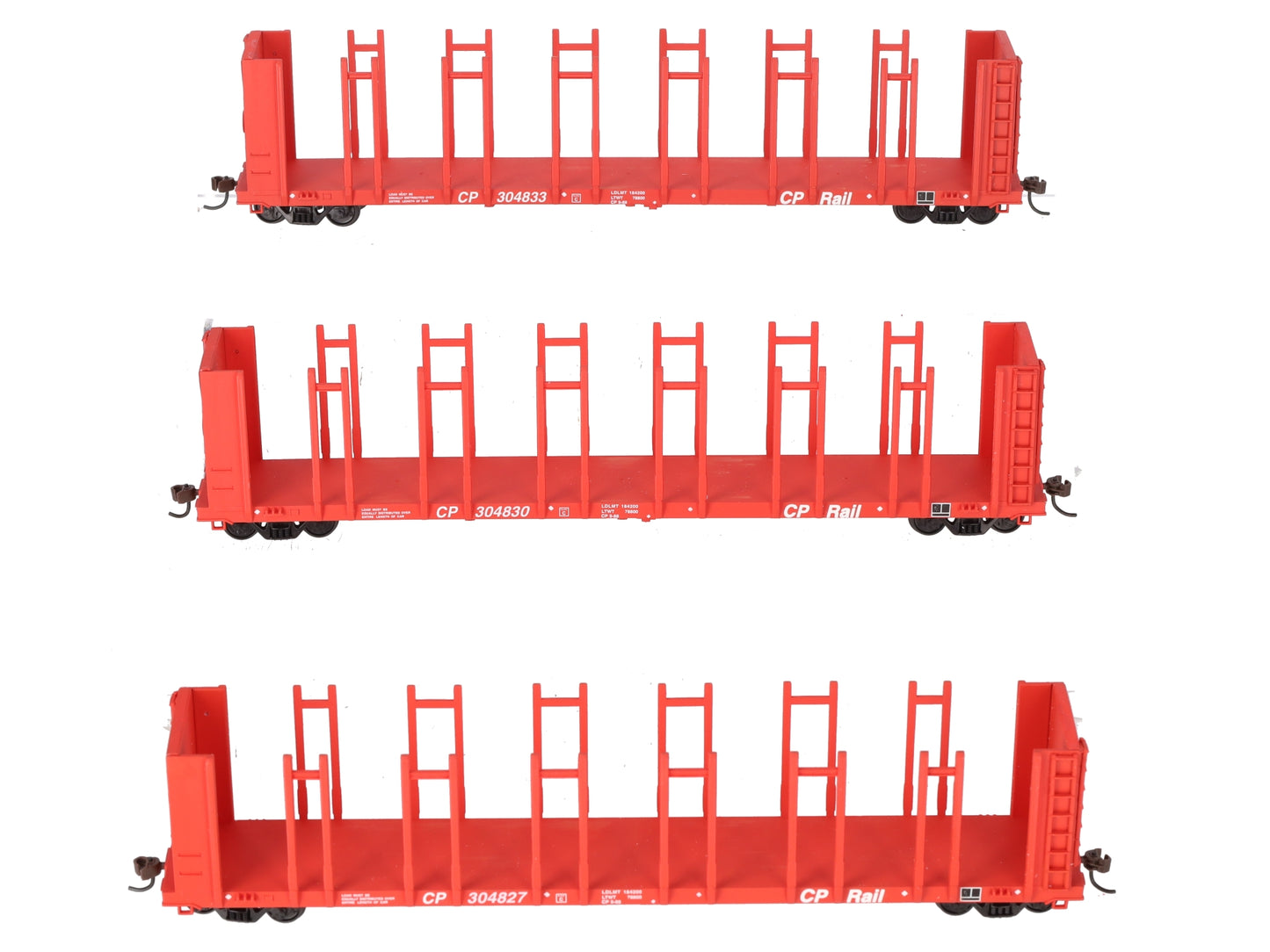 Walthers 932-33152 HO Scale Canadian Pacific 63' Pulpwood Car 3 Pack LN/Box