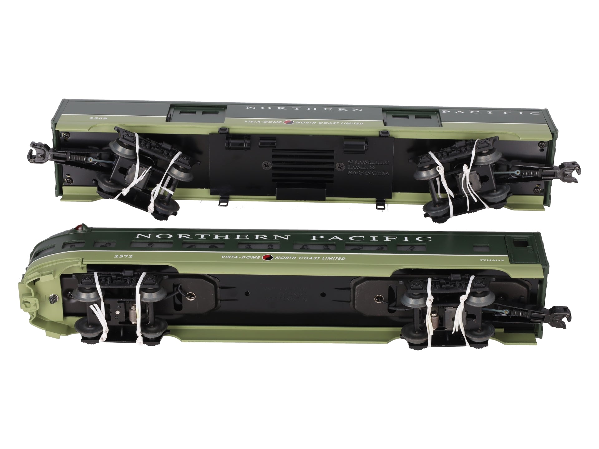 Lionel 6-39179 NP Aluminum Passenger Car (Set of 2) LN/Box