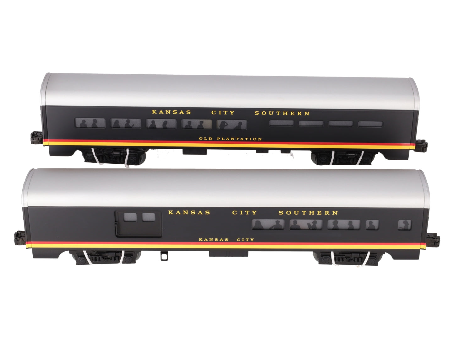Lionel 6-39160 KCS Aluminum Passenger Car (Set of 2) LN/Box