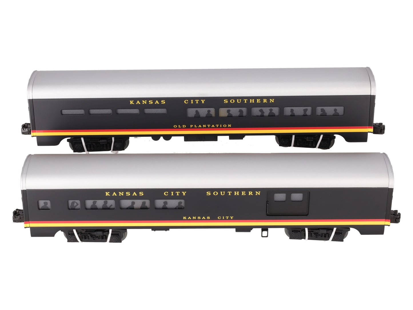 Lionel 6-39160 KCS Aluminum Passenger Car (Set of 2) LN/Box