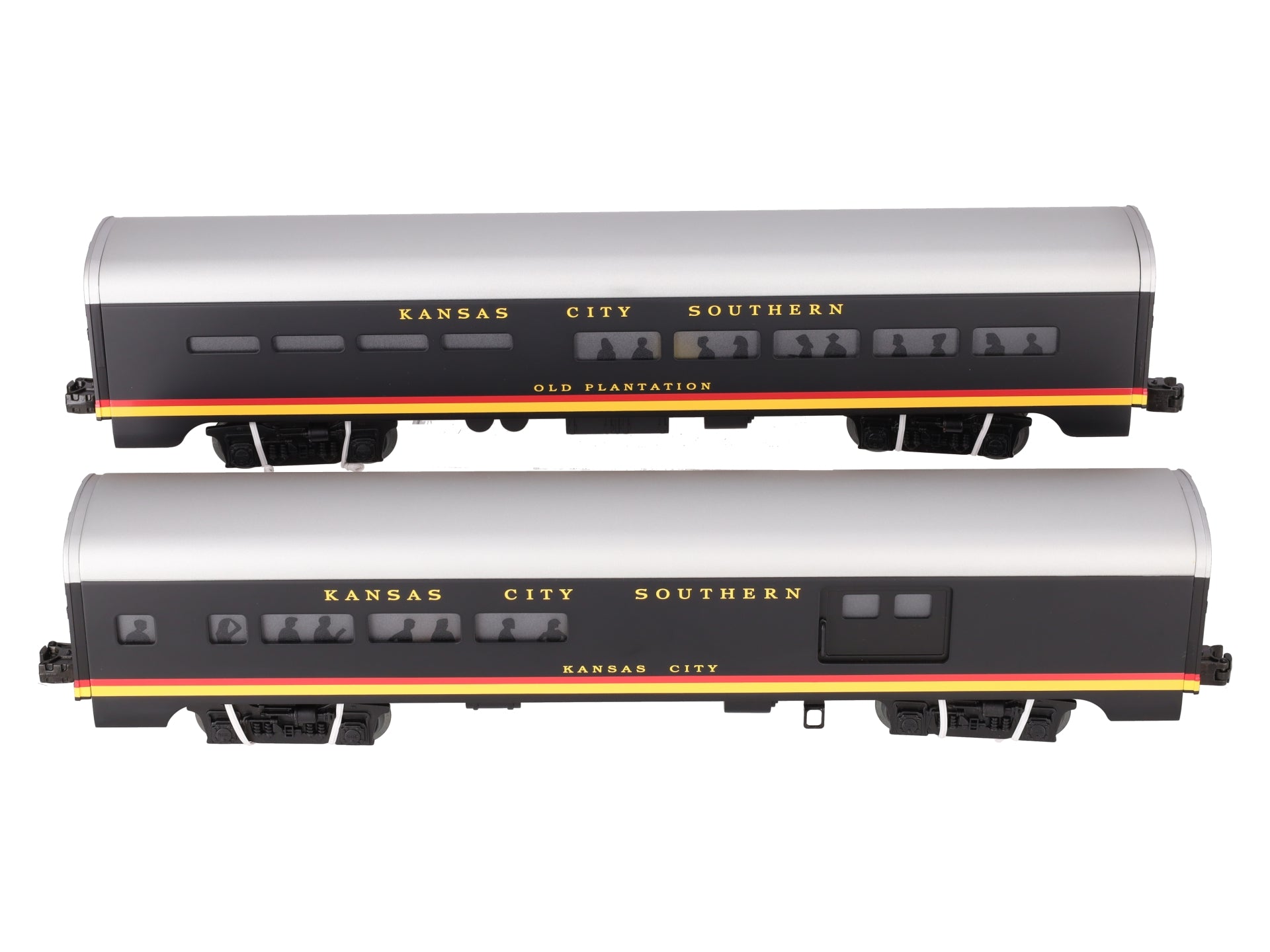 Lionel 6-39160 KCS Aluminum Passenger Car (Set of 2) LN/Box