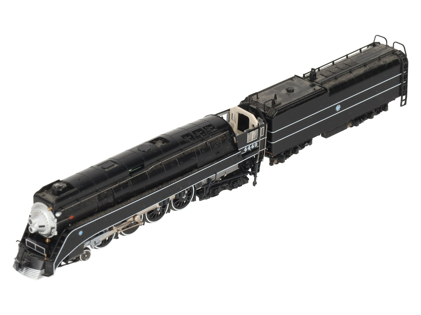 Kato 126-0312 N BNSF Excursion 4-8-4 GS-4 Black #4449/Box