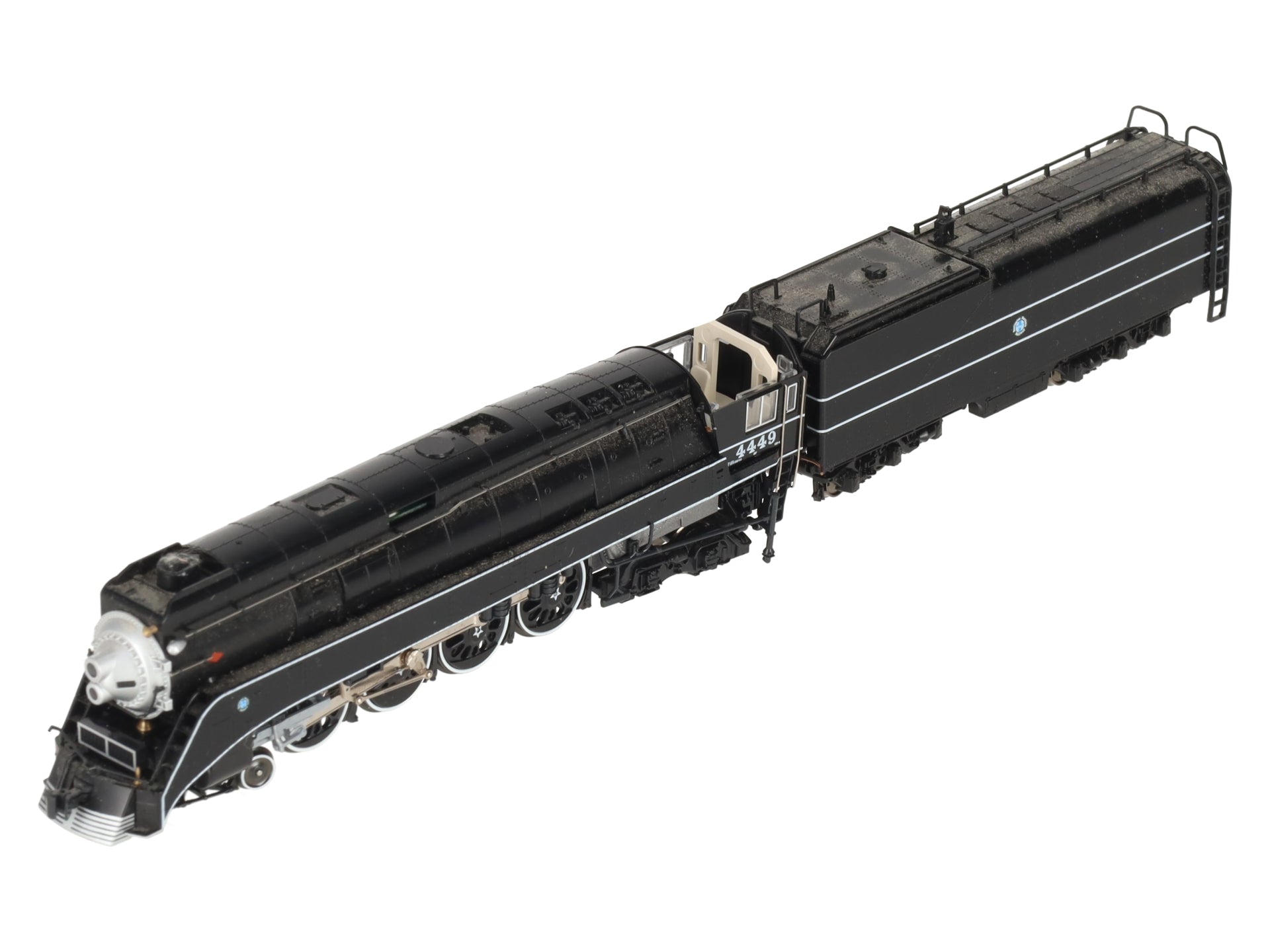 Kato 126-0312 N BNSF Excursion 4-8-4 GS-4 Black #4449/Box
