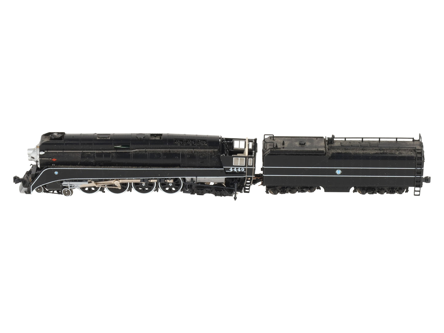 Kato 126-0312 N BNSF Excursion 4-8-4 GS-4 Black #4449/Box