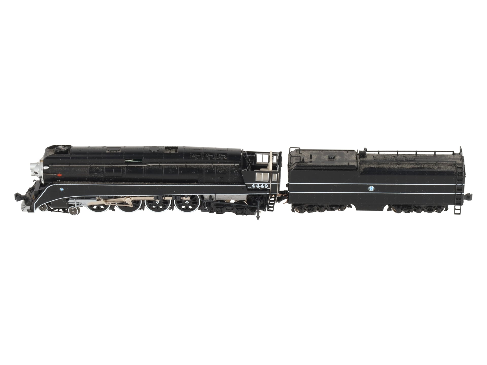 Kato 126-0312 N BNSF Excursion 4-8-4 GS-4 Black #4449/Box