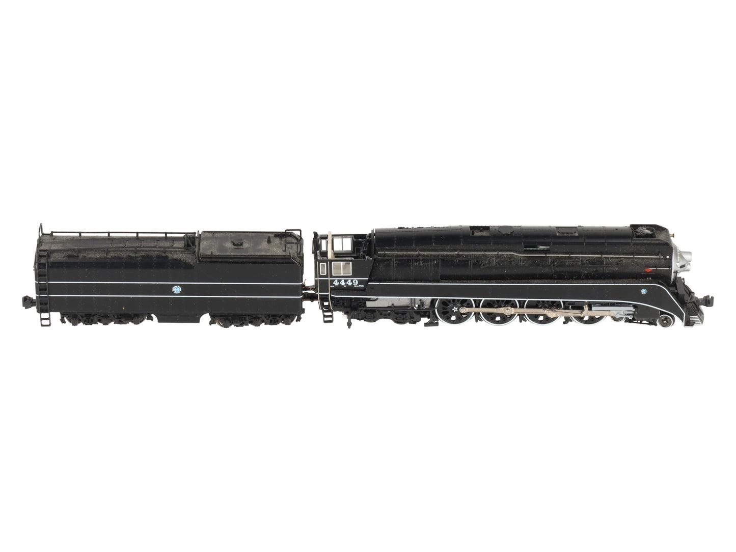 Kato 126-0312 N BNSF Excursion 4-8-4 GS-4 Black #4449/Box