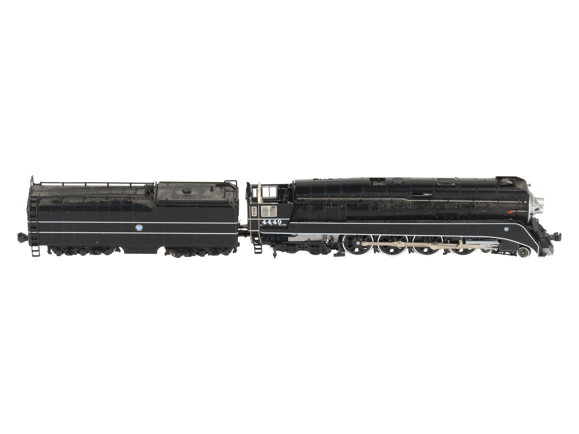 Kato 126-0312 N BNSF Excursion 4-8-4 GS-4 Black #4449/Box