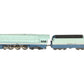 AHM 5196-B HO Scale Santa Fe Hudson "Blue Goose" Steam Loco & Tender #3460 EX/Box
