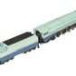 AHM 5196-B HO Scale Santa Fe Hudson "Blue Goose" Steam Loco & Tender #3460 EX/Box