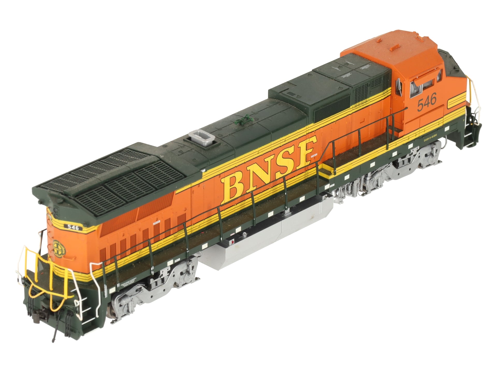 Atlas 6854-4 O BNSF Dash 8-40BW Diesel Locomotive #546 w/TMCC (2 Rail) LN