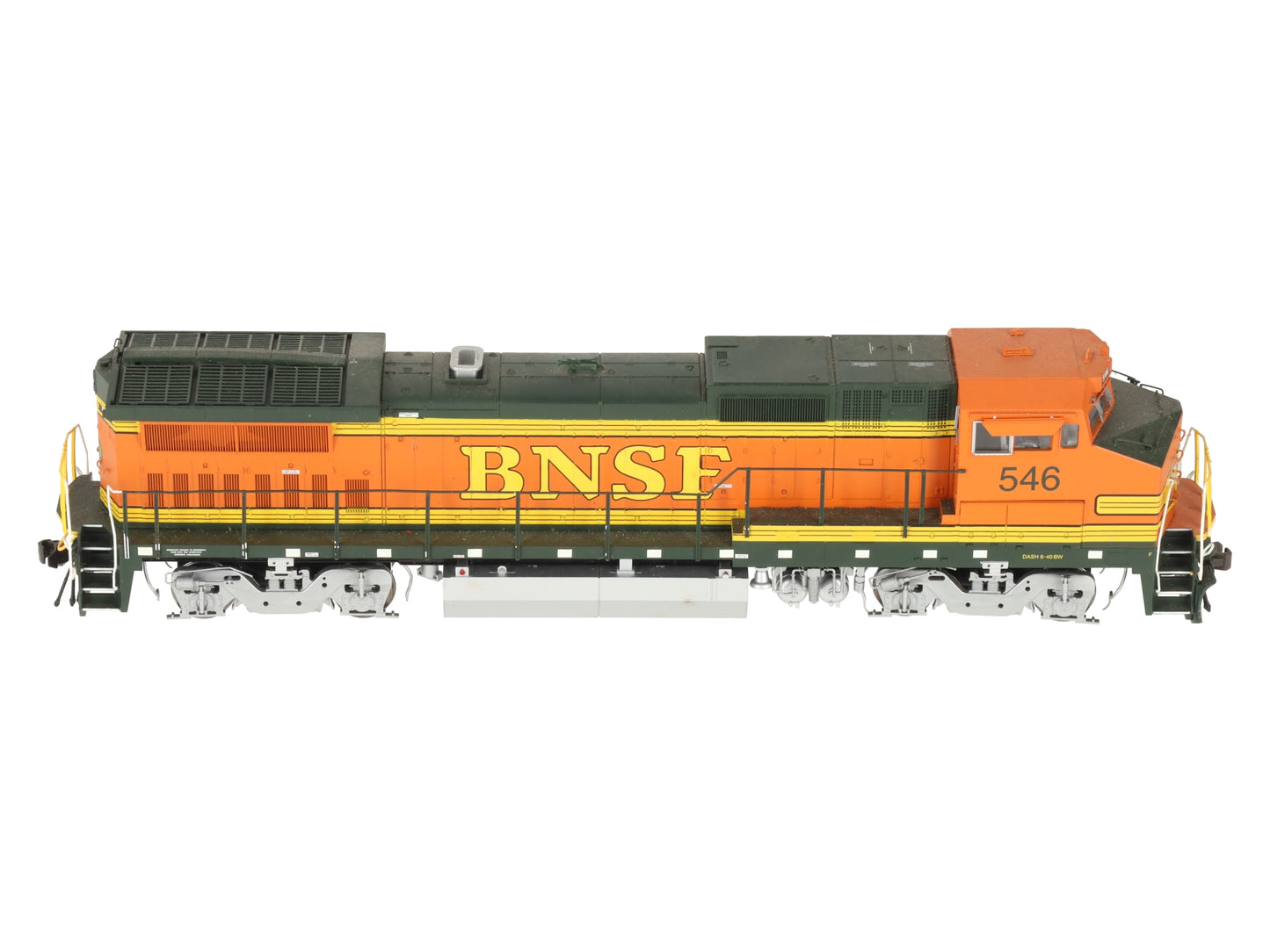 Atlas 6854-4 O BNSF Dash 8-40BW Diesel Locomotive #546 w/TMCC (2 Rail) LN