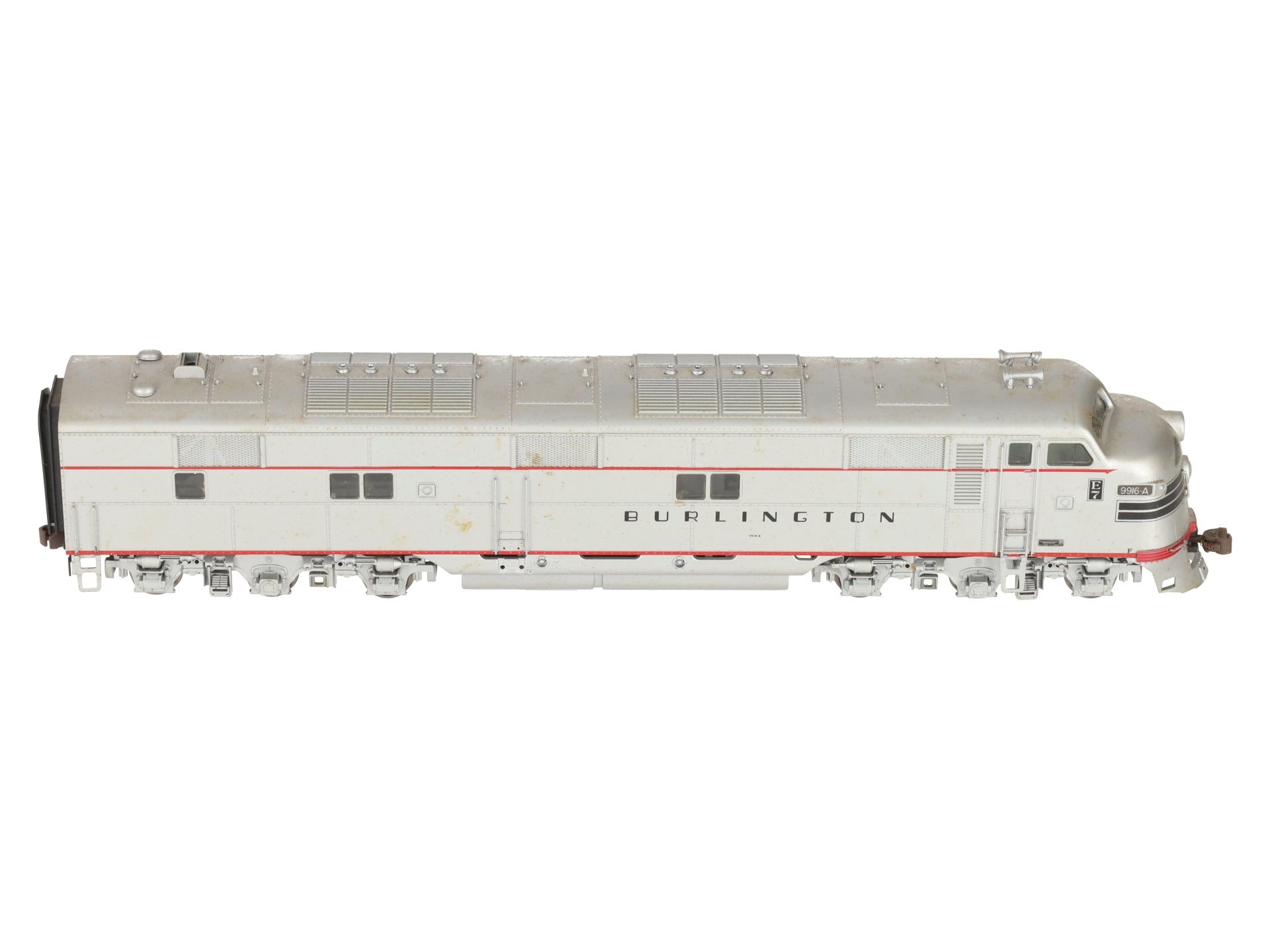 Broadway Limited 619 HO CB&Q EMD E7A Diesel Locomotive #9916A w/ DC/DCC/Sound EX