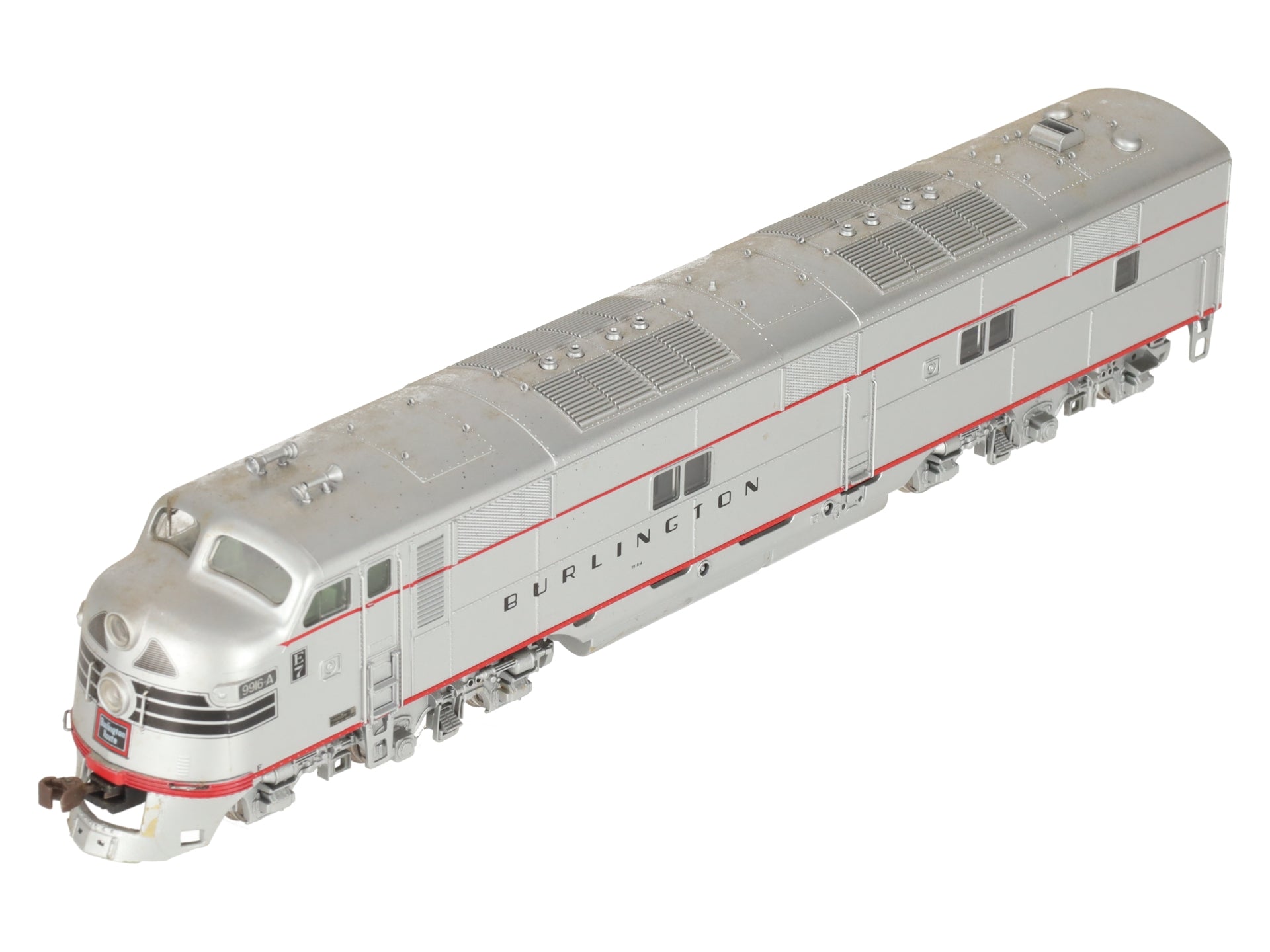 Broadway Limited 619 HO CB&Q EMD E7A Diesel Locomotive #9916A w/ DC/DCC/Sound EX