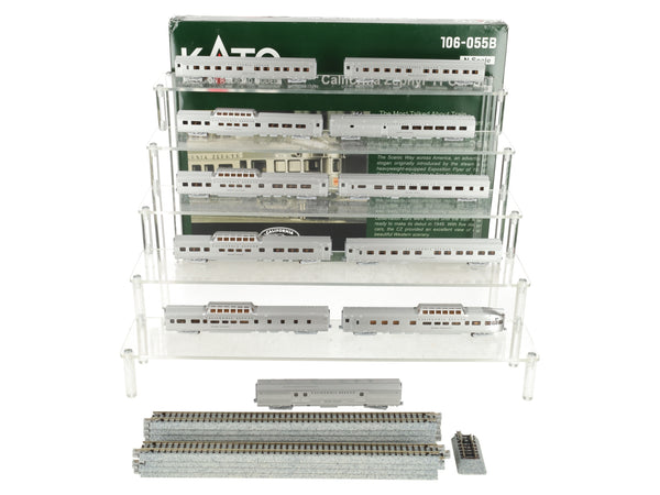 Kato 106-055B California Zephyr N Gauge Diesel Passenger Train Set