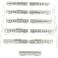 Kato 106-055B California Zephyr N Gauge Diesel Passenger Train Set LN/Box