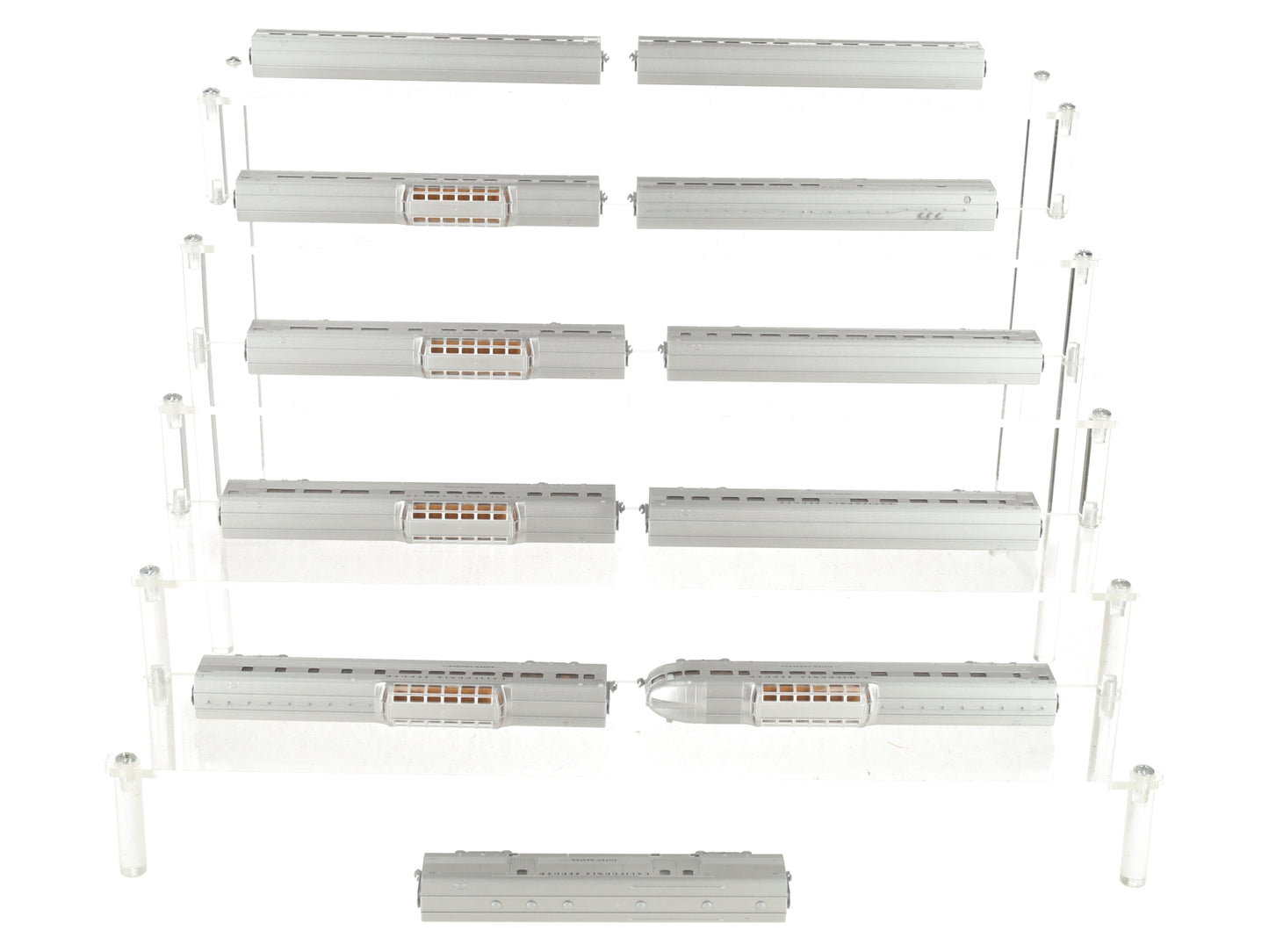 Kato 106-055B California Zephyr N Gauge Diesel Passenger Train Set LN/Box