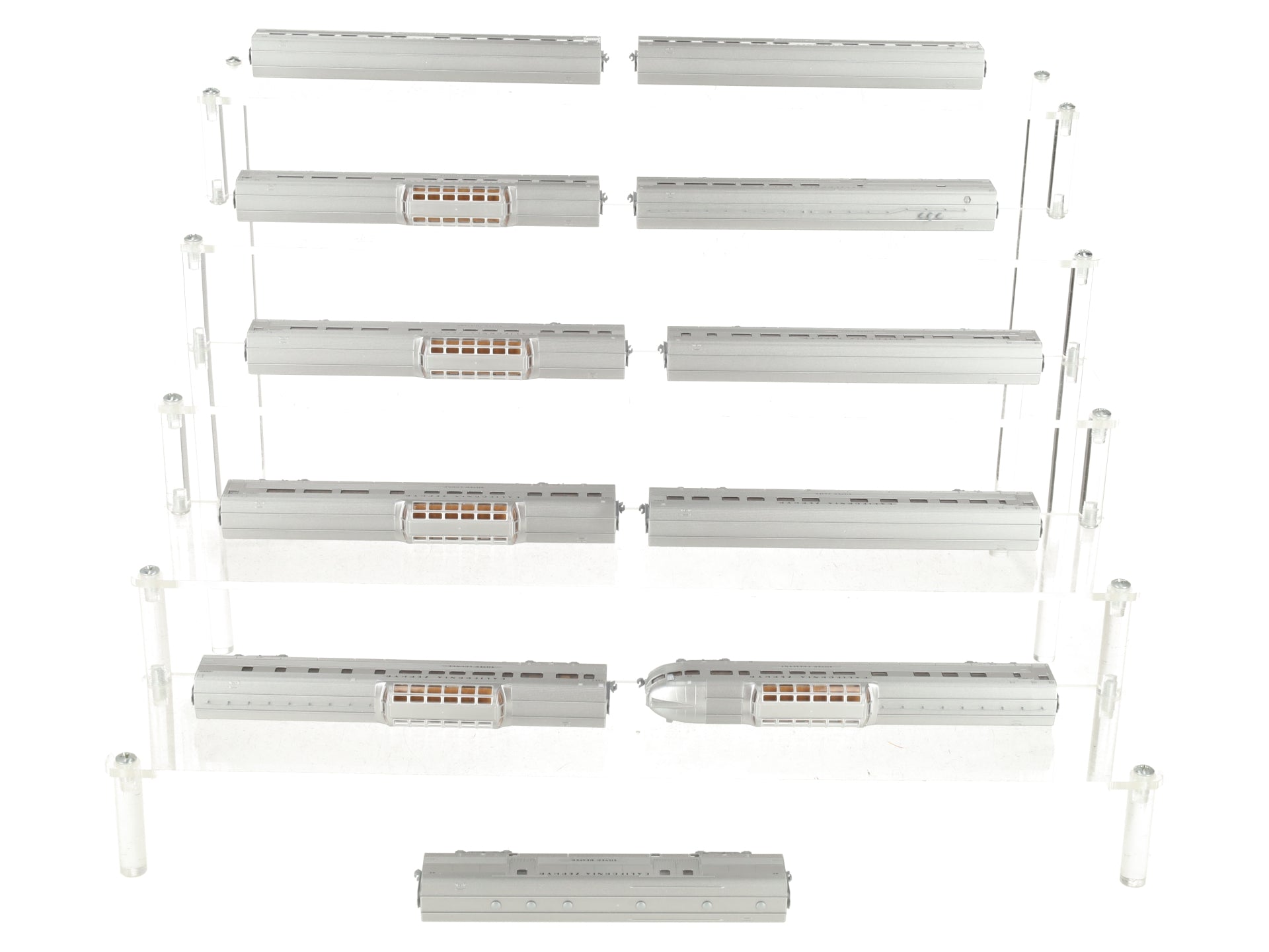 Kato 106-055B California Zephyr N Gauge Diesel Passenger Train Set LN/Box