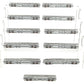 Kato 106-055B California Zephyr N Gauge Diesel Passenger Train Set LN/Box