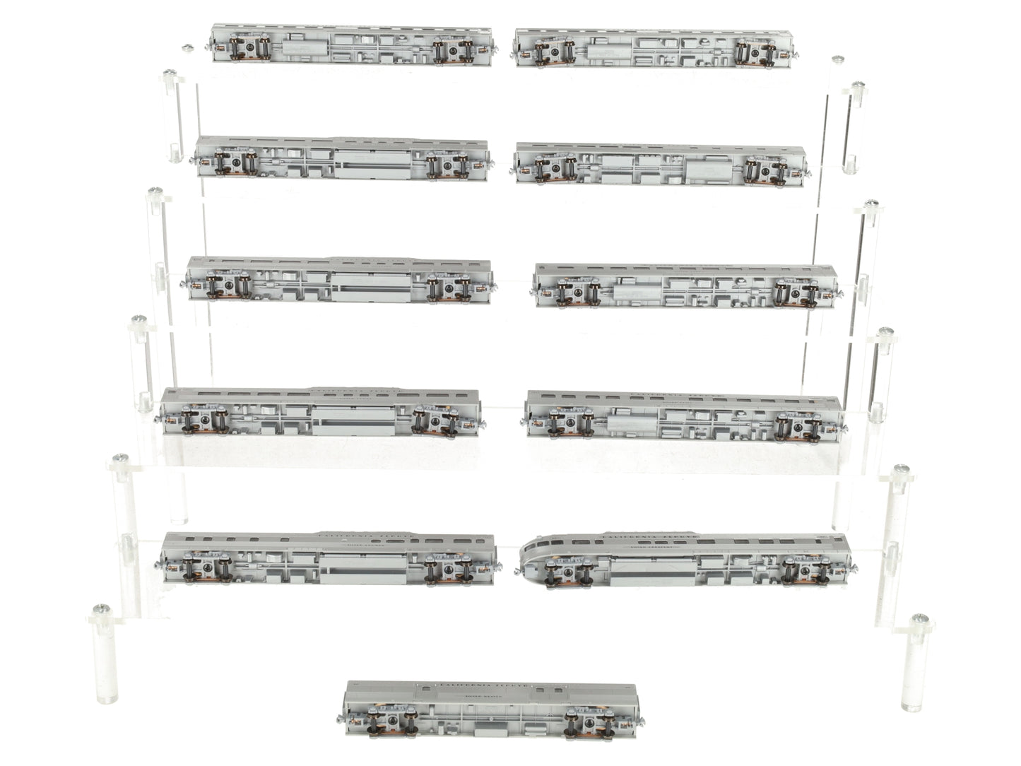 Kato 106-055B California Zephyr N Gauge Diesel Passenger Train Set LN/Box