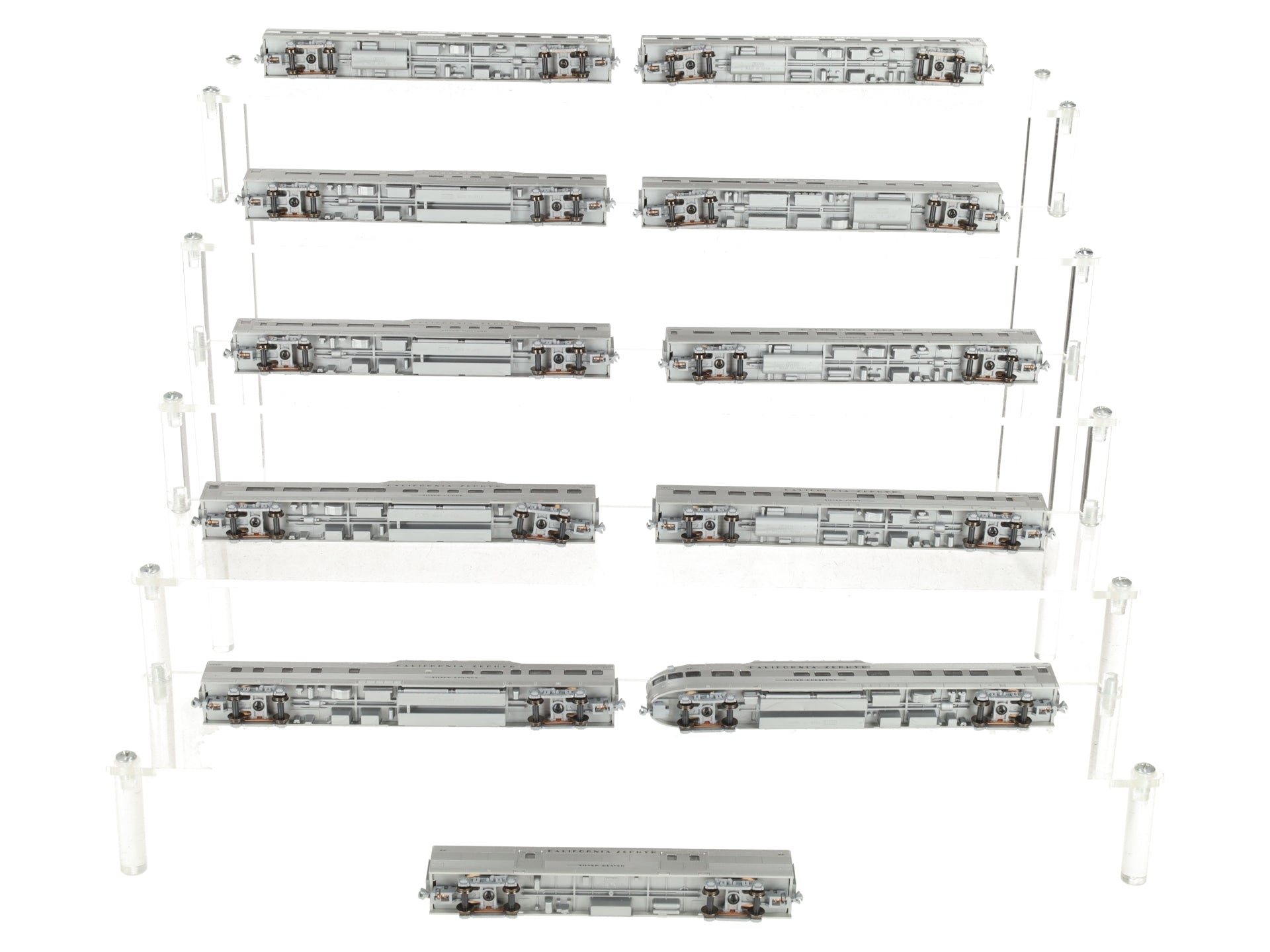Kato 106-055B California Zephyr N Gauge Diesel Passenger Train Set LN/Box