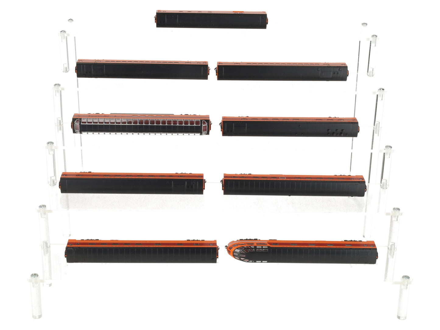 Kato 106-082 N Milwaukee Road Olympian Hiawatha Passenger Car Set (Set of 9) LN/Box