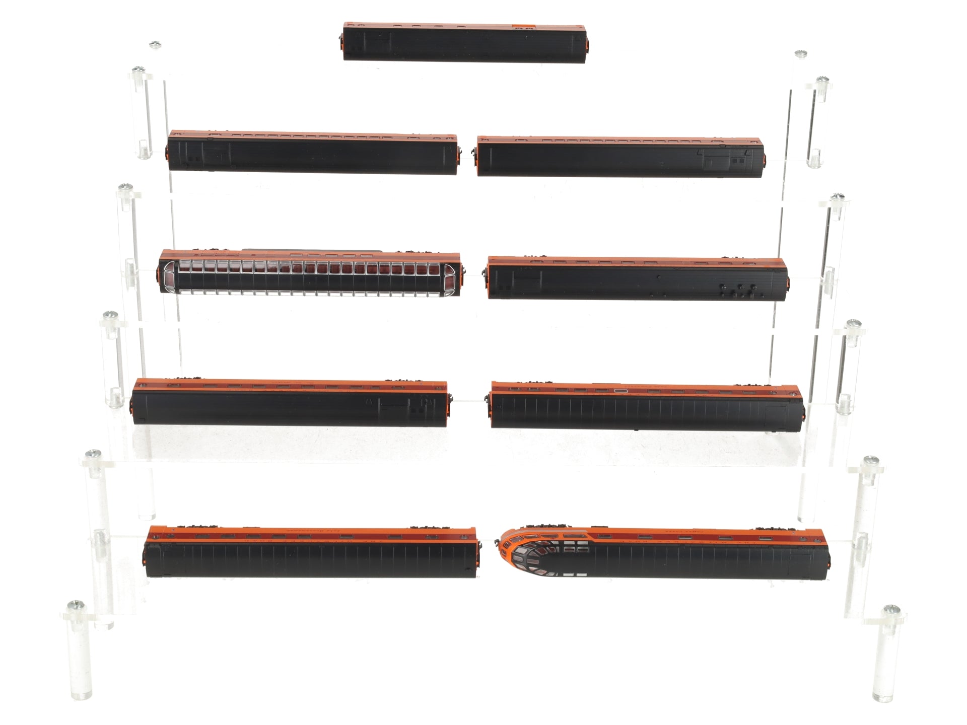 Kato 106-082 N Milwaukee Road Olympian Hiawatha Passenger Car Set (Set of 9) LN/Box