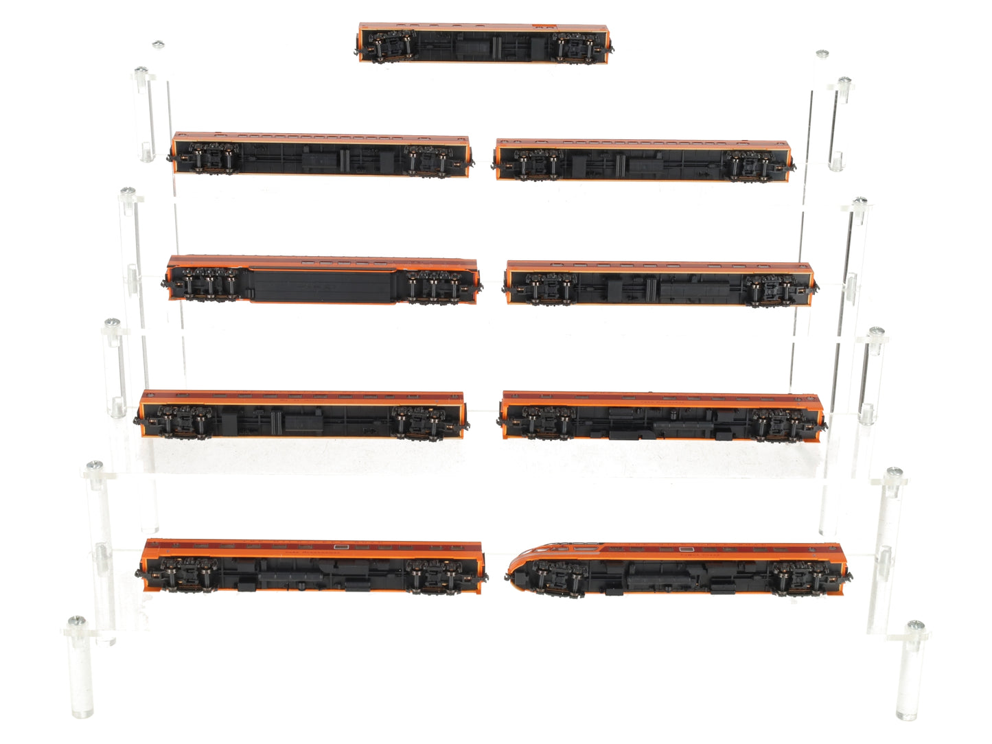 Kato 106-082 N Milwaukee Road Olympian Hiawatha Passenger Car Set (Set of 9) LN/Box
