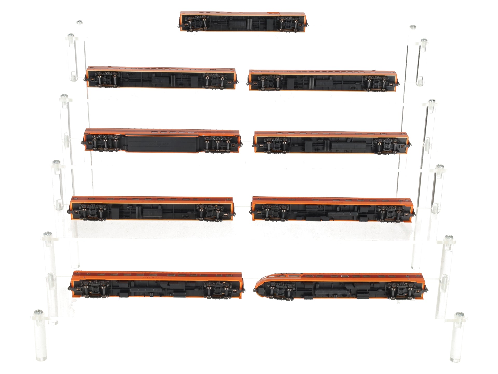 Kato 106-082 N Milwaukee Road Olympian Hiawatha Passenger Car Set (Set of 9) LN/Box