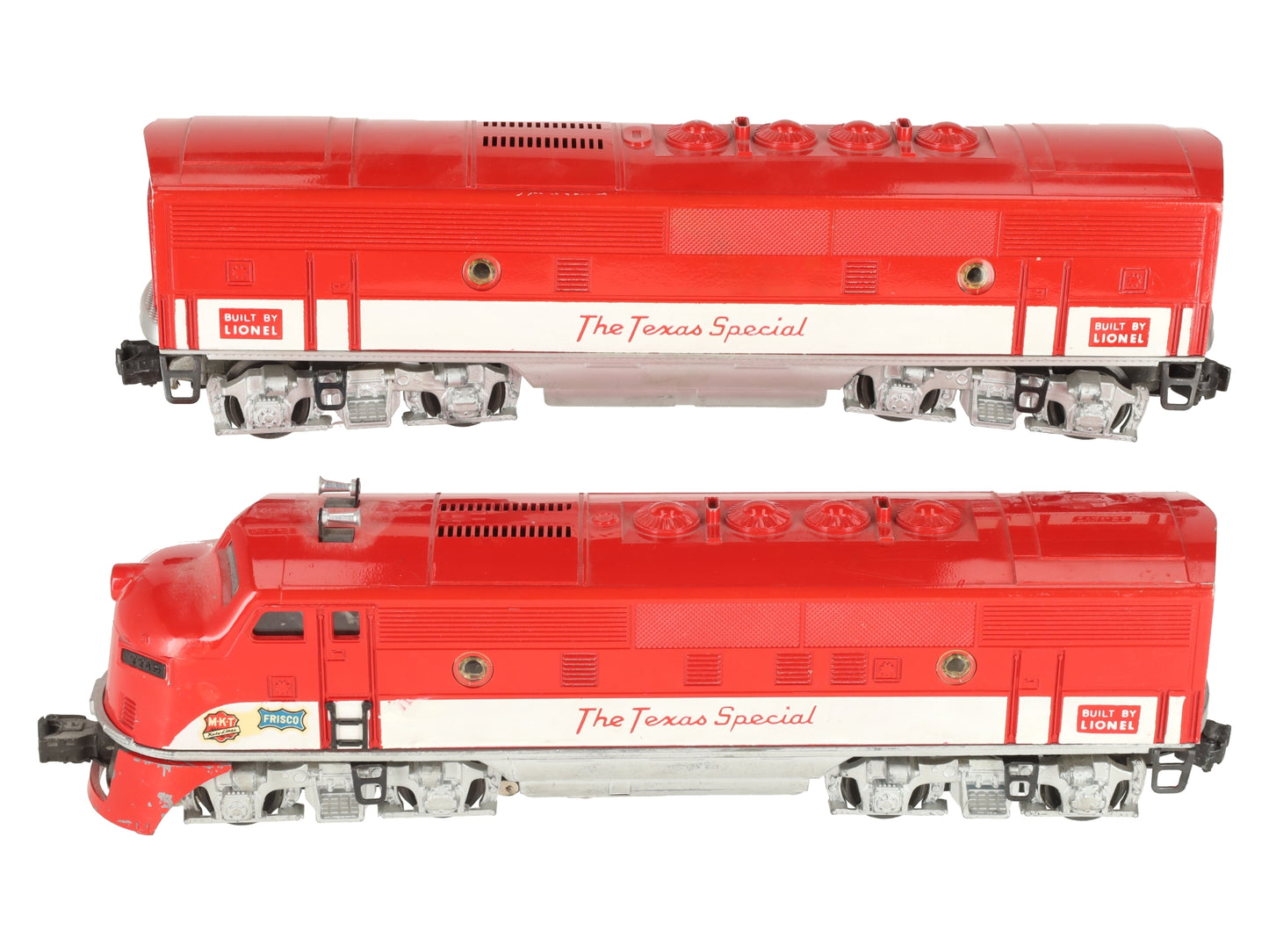 Lionel 2245 Vintage O Gauge Texas Special F-3 AB Diesel Set EX