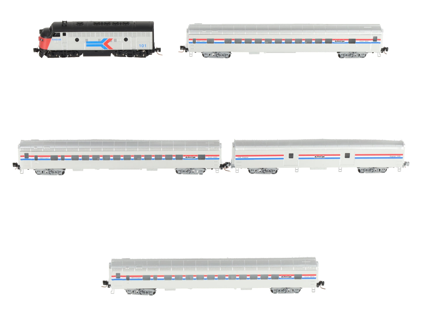 Micro-Trains 99401120 Amtrak Z Gauge Diesel Freight Train Set (Set of 5) LN/Box