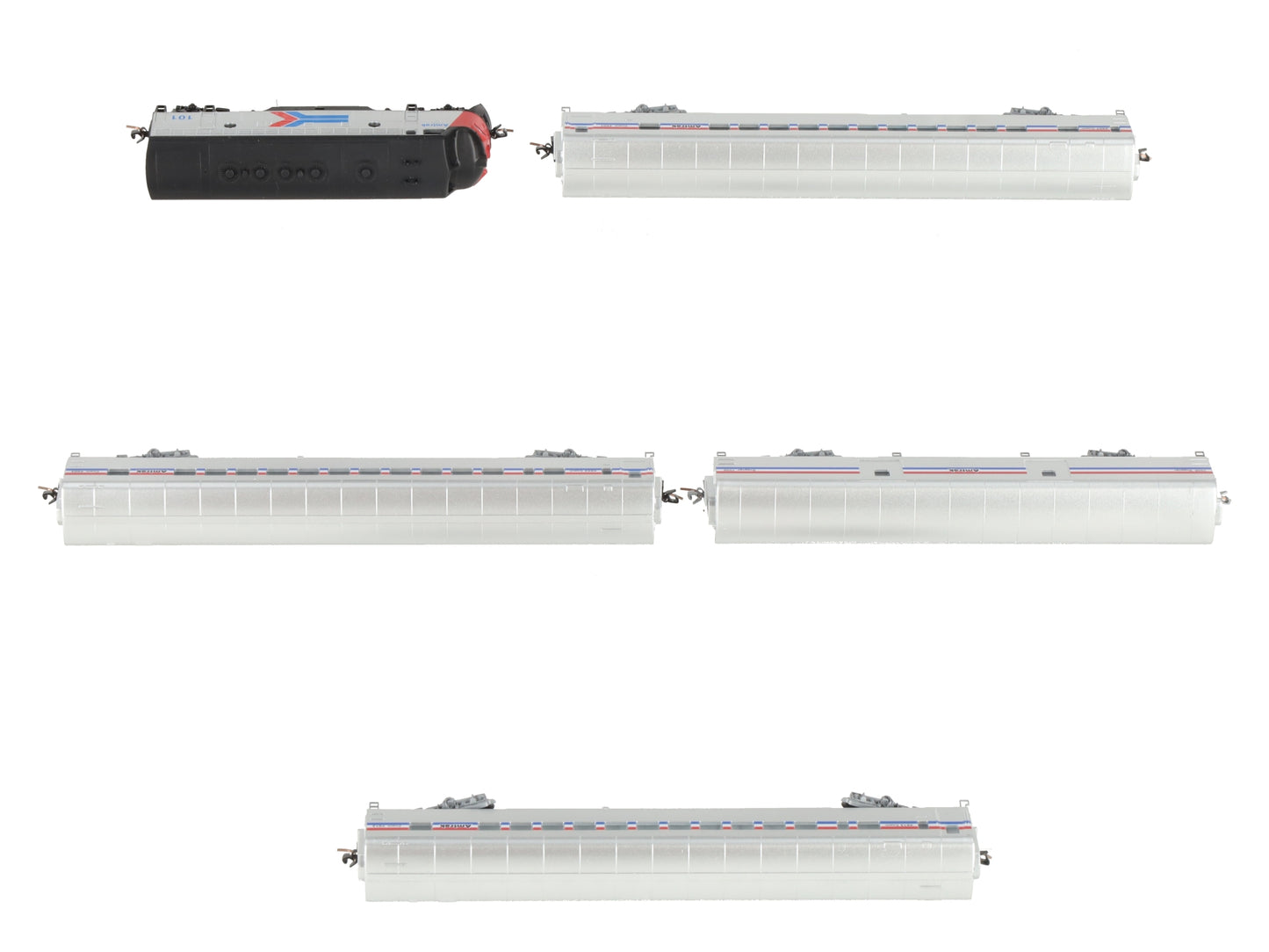 Micro-Trains 99401120 Amtrak Z Gauge Diesel Freight Train Set (Set of 5) LN/Box