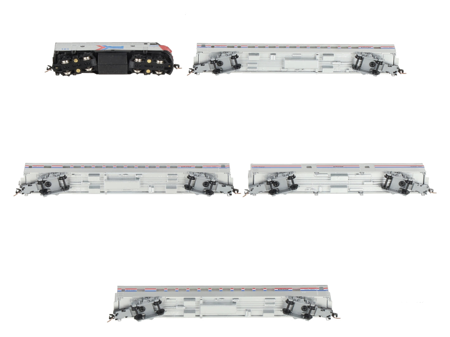 Micro-Trains 99401120 Amtrak Z Gauge Diesel Freight Train Set (Set of 5) LN/Box