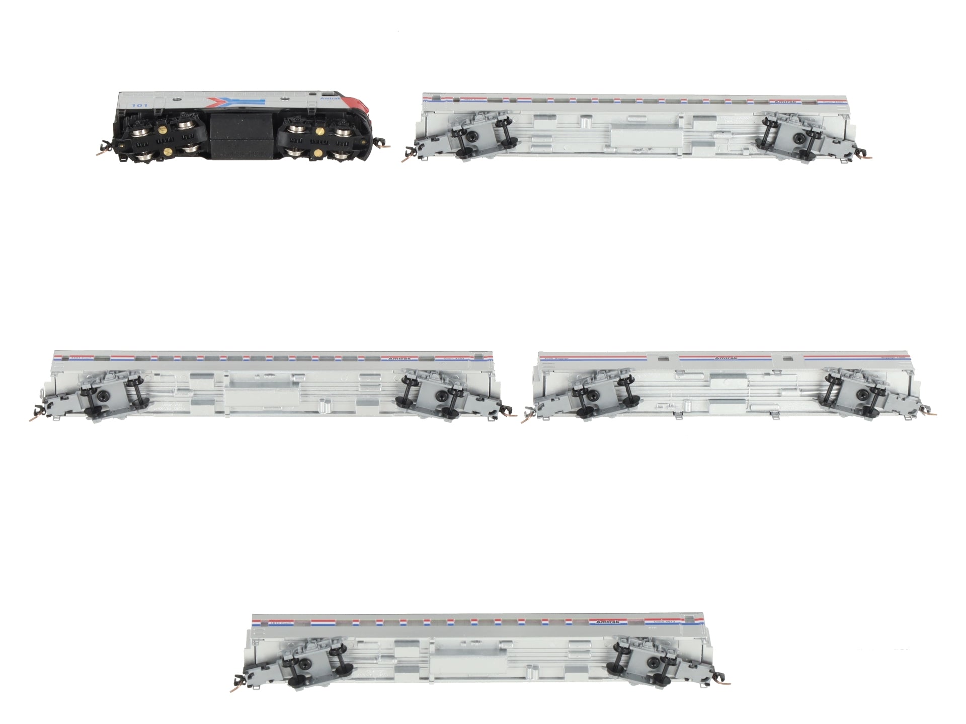 Micro-Trains 99401120 Amtrak Z Gauge Diesel Freight Train Set (Set of 5) LN/Box