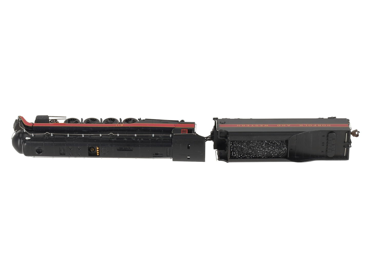Bachmann 53253 N N&W 4-8-4 Class J Steam Locomotive with DCC & Sound #611 EX/Box