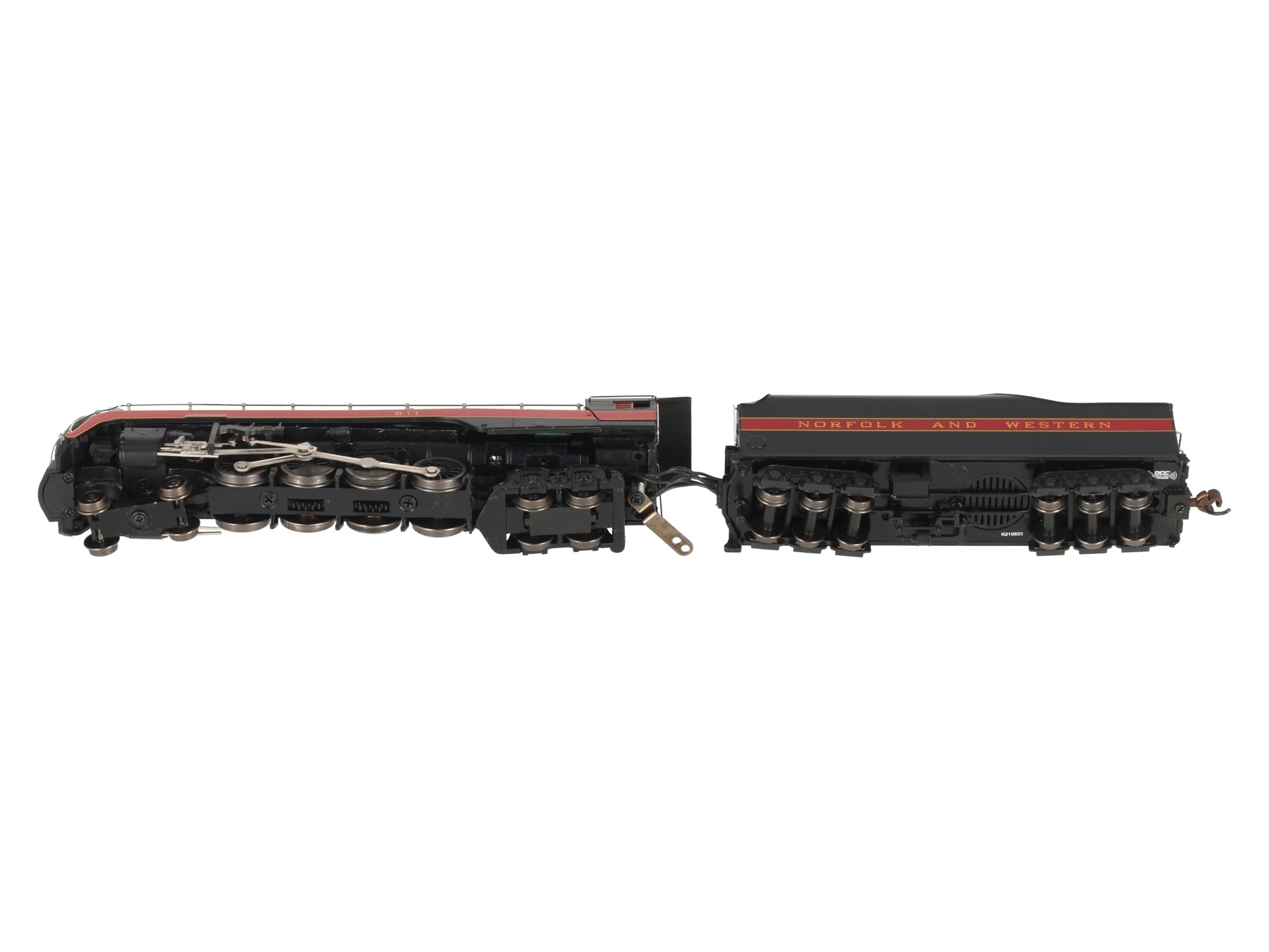 Bachmann 53253 N N&W 4-8-4 Class J Steam Locomotive with DCC & Sound #611 EX/Box