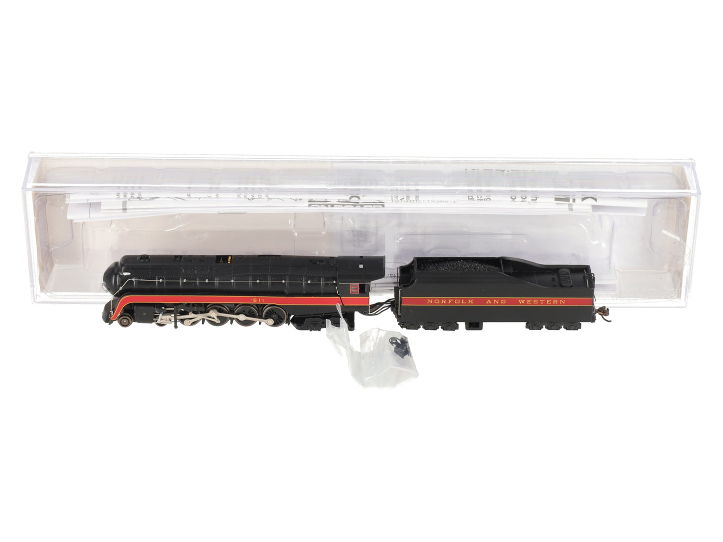 Bachmann 53253 N N&W 4-8-4 Class J Steam Locomotive with DCC & Sound #611 EX/Box