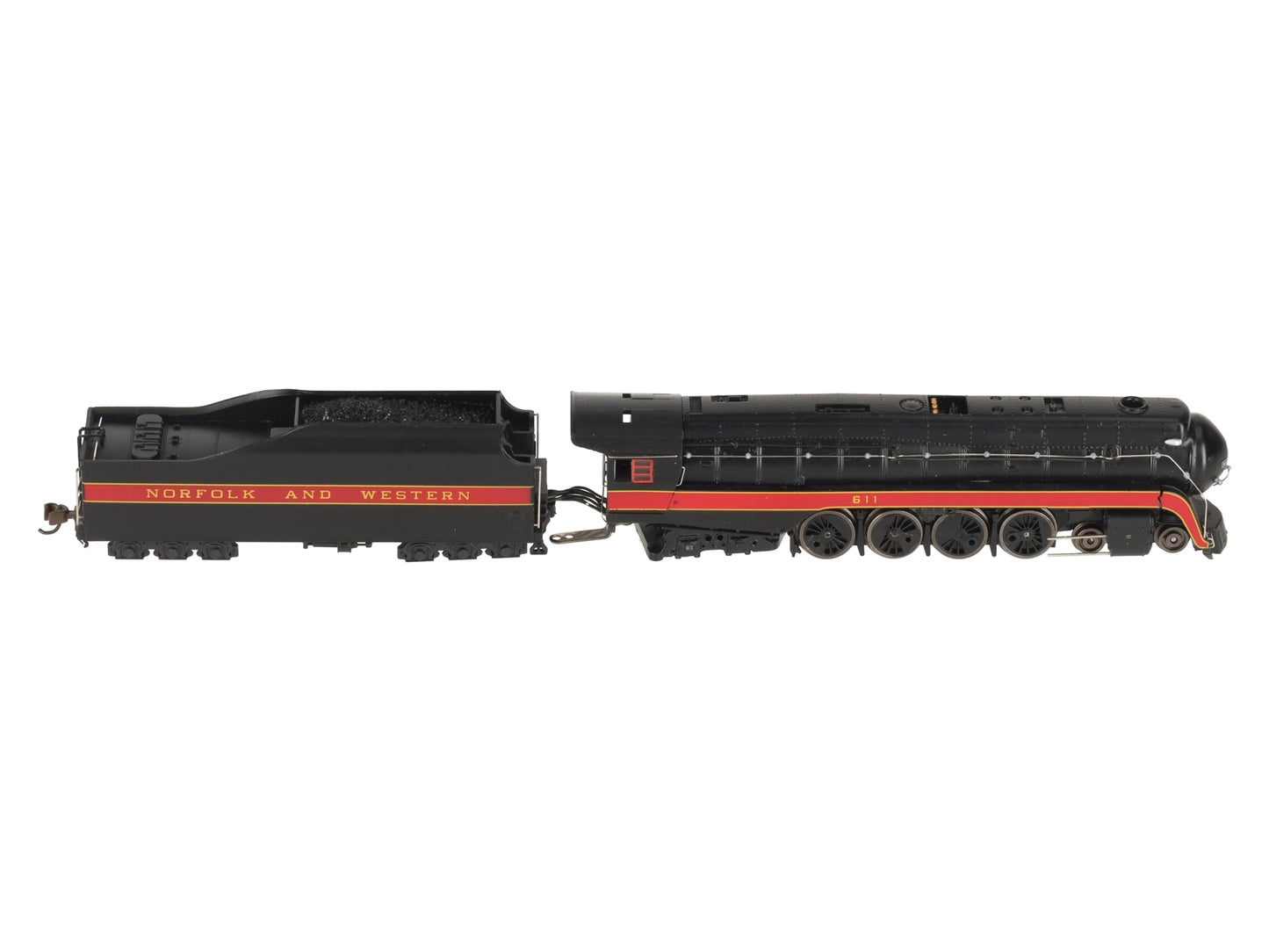 Bachmann 53253 N N&W 4-8-4 Class J Steam Locomotive with DCC & Sound #611 EX/Box