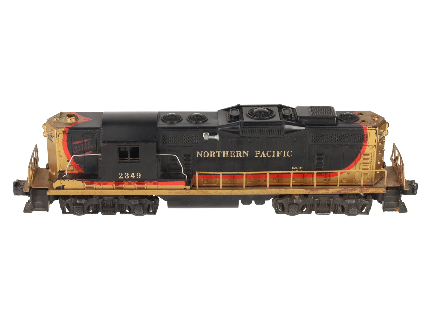 Lionel 2349 Vintage O Northern Pacific GP-9 Diesel Locomotive VG/Box