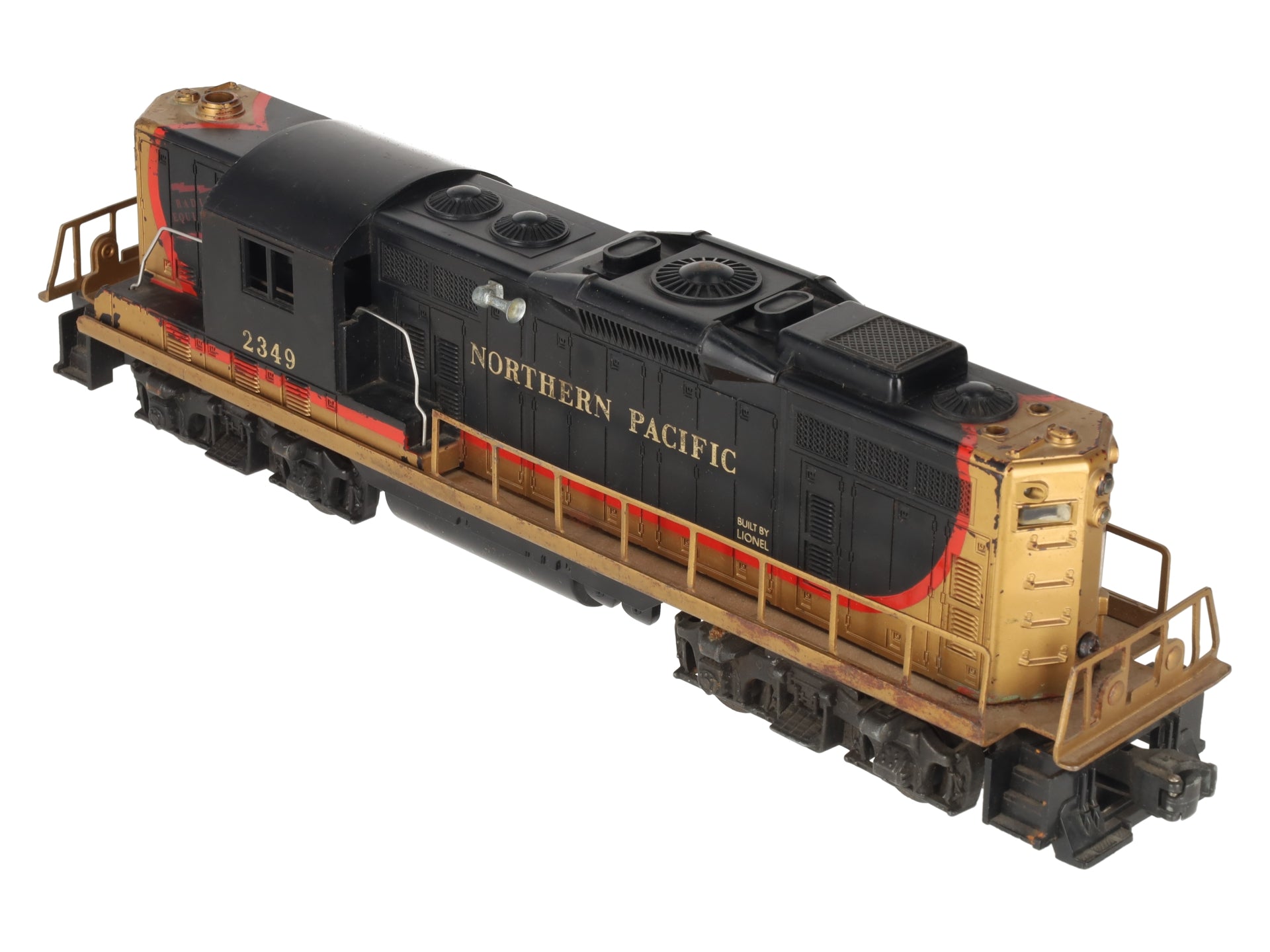 Lionel 2349 Vintage O Northern Pacific GP-9 Diesel Locomotive VG/Box