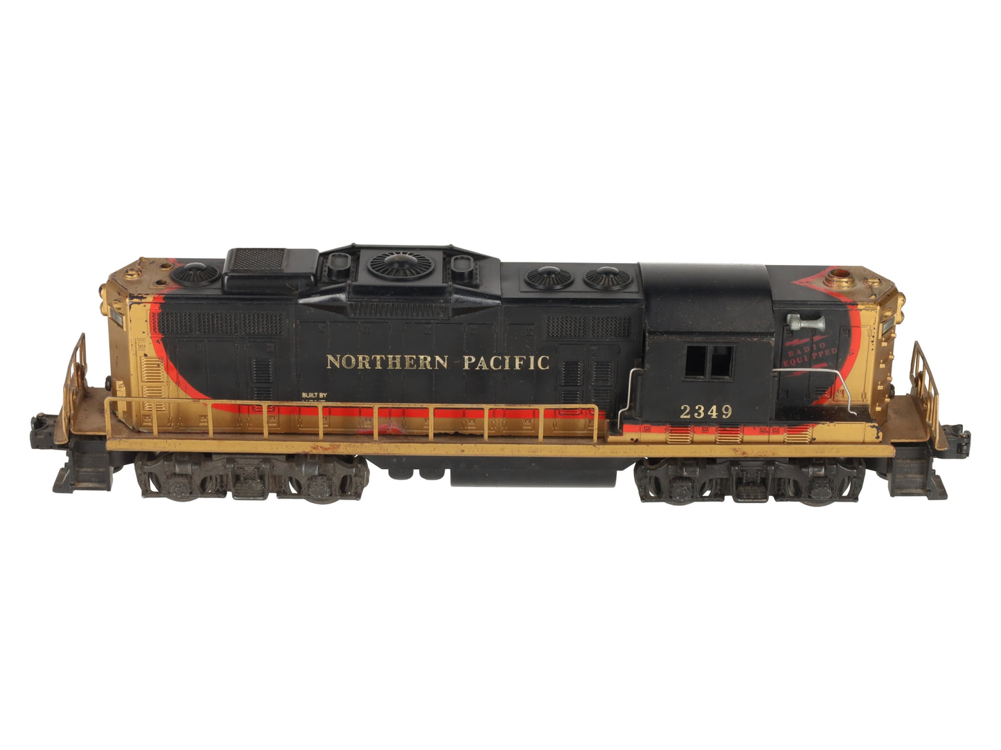 Lionel 2349 Vintage O Northern Pacific GP-9 Diesel Locomotive VG/Box