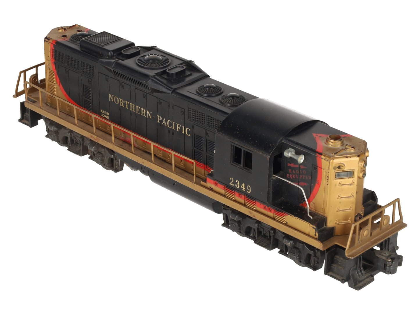 Lionel 2349 Vintage O Northern Pacific GP-9 Diesel Locomotive VG/Box