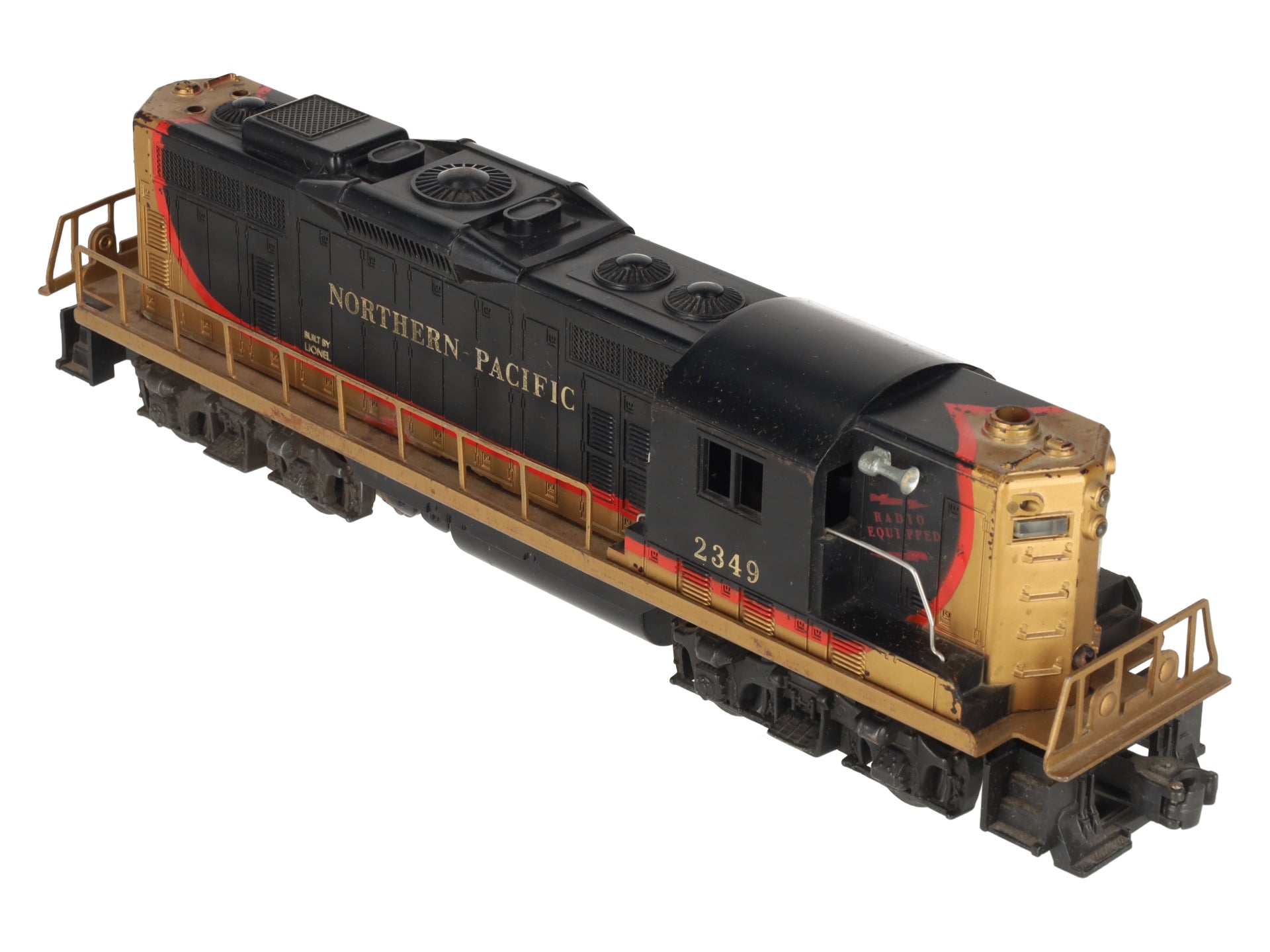 Lionel 2349 Vintage O Northern Pacific GP-9 Diesel Locomotive VG/Box