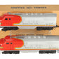 Lionel 2383 Vintage O Santa Fe F-3 AA Diesel Locomotives EX/Box