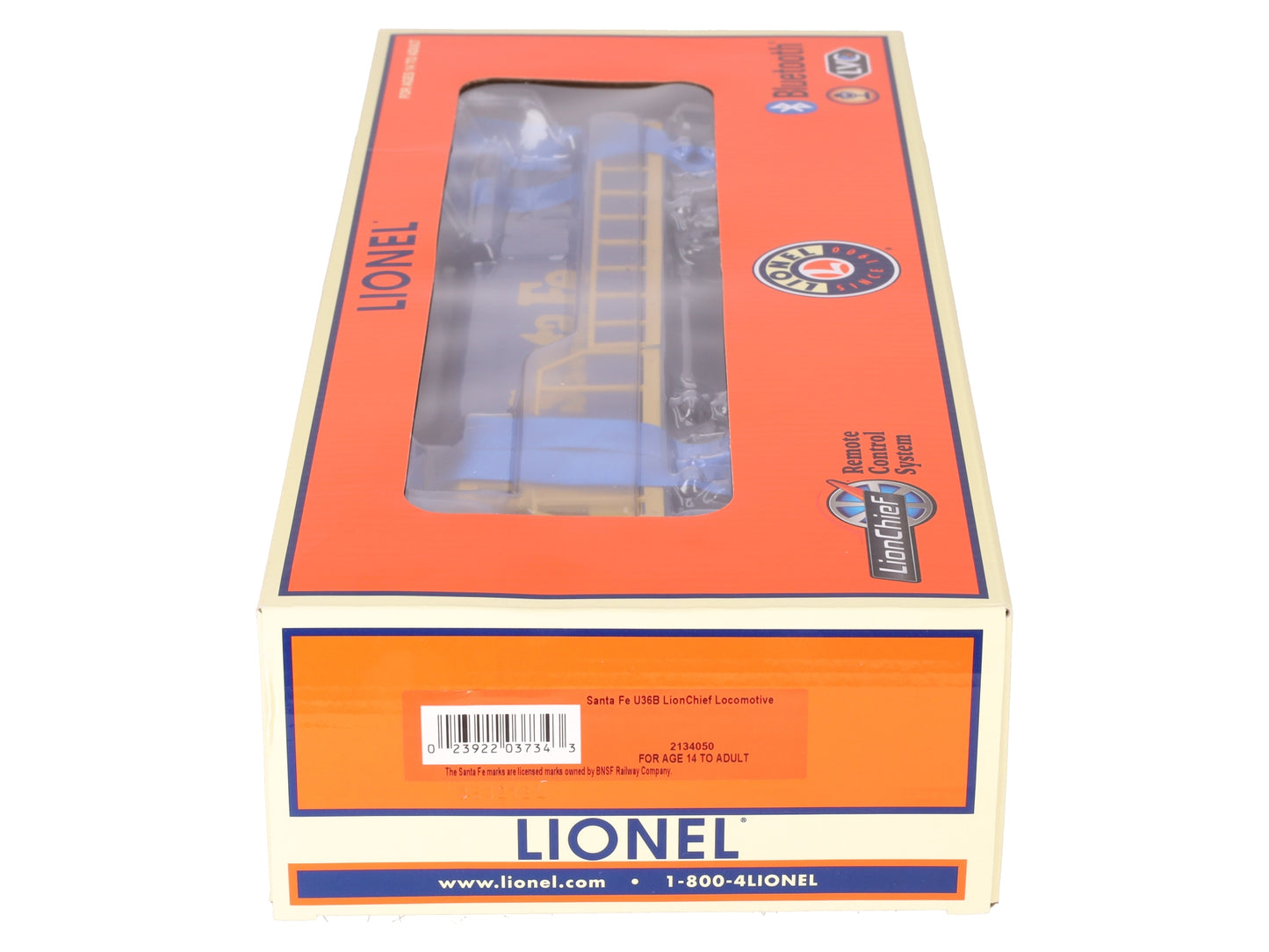 Lionel 2134050 O Santa Fe LionChief U36B Diesel Locomotive #8733