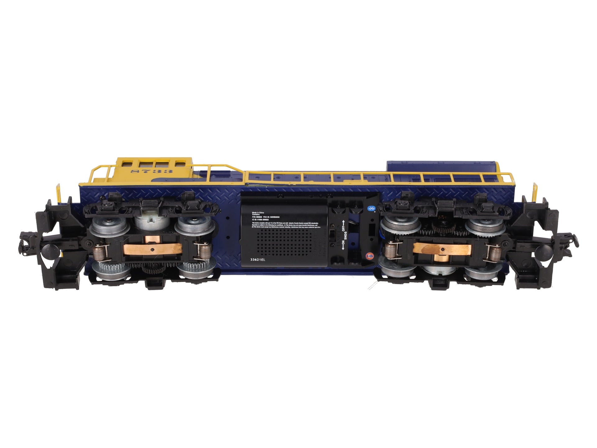 Lionel 2134050 O Santa Fe LionChief U36B Diesel Locomotive #8733