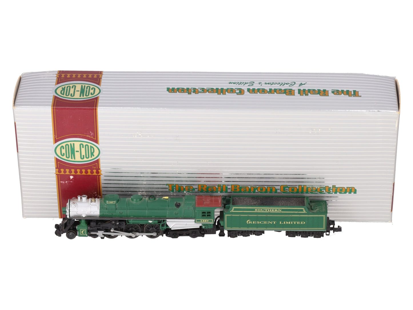 Con-Cor 001-003009 N Scale Southern Crescent J3a 4-6-4 Hudson EX/Box