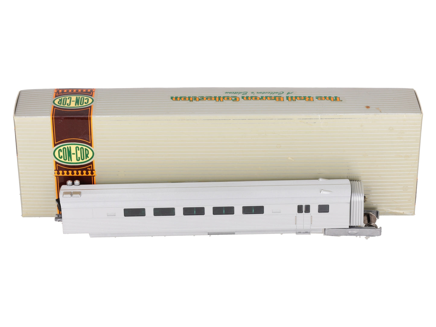 Con-Cor 8723 HO Pioneer Zephyr 4th Silver Add-On Car LN/Box
